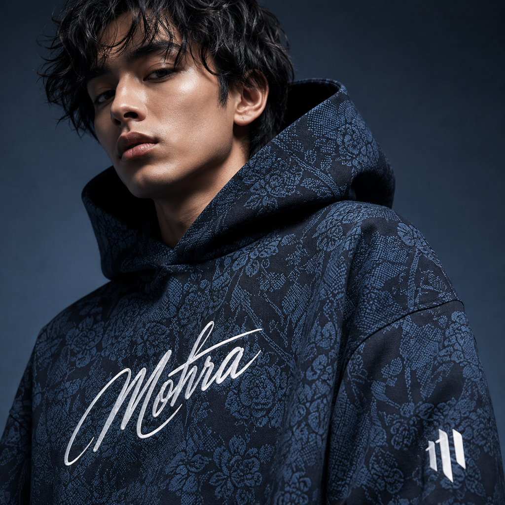 Fallen Desire - Jacquard Hoodie
