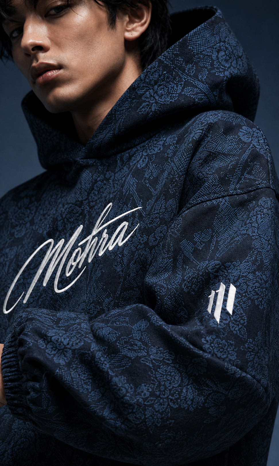 Fallen Desire - Jacquard Hoodie